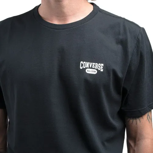 Converse Polo Deportivo Hombre Retro Chuck Logo Center Back Tee