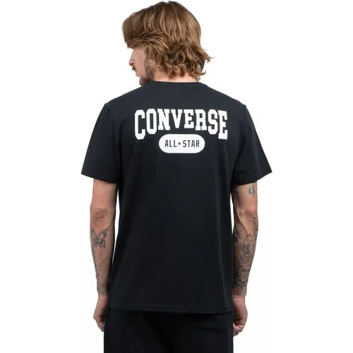 Converse Polo Deportivo Hombre Retro Chuck Logo Center Back Tee