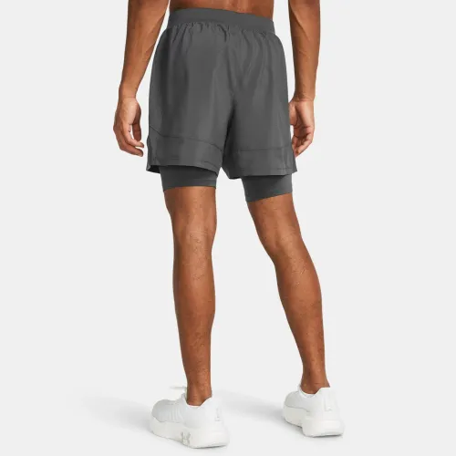 Under Armour Short Training Hombre Launch 2 En 1 - 5 In
