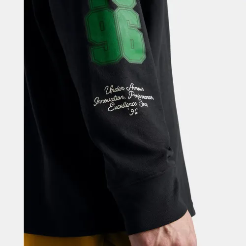 Under Armour Polo Manga Larga Training Hombre Heavyweight Collegiate Script
