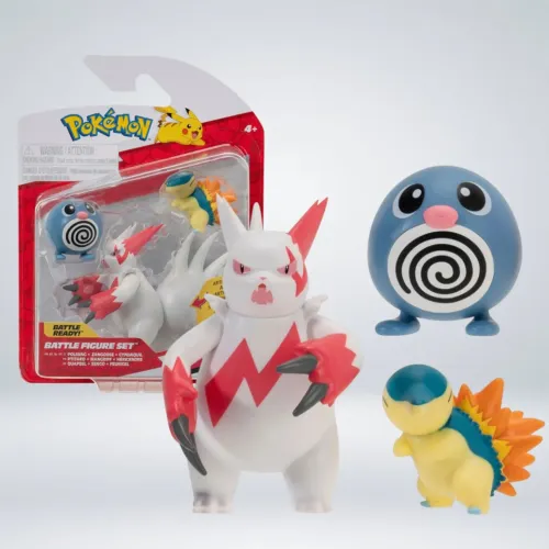 POKEMON  modelo Figuras De Pokemon Set X3 De Poliwag - Cyndaquil - Zangoose 2025073016515742046  