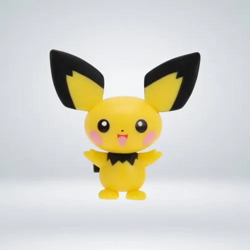 POKEMON Figuras De Pokemon Set X3 De Pichu - Machop - Weavile