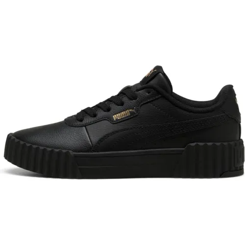 Puma Negro de Niña / Niño modelo Zapatillas Urbanas Juvenil Carina 3.0 Jr negros niña 2025073114515597799 CUERO VACA-SINTETICO CUERO VACA-SINTETICO
