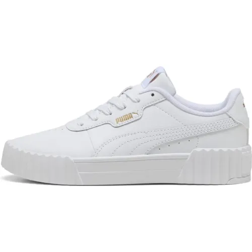 Puma Blanco de Niña / Niño modelo Zapatillas Urbanas Juvenil Carina 3.0 Jr blancos niña 2025073114515597811 CUERO VACA-SINTETICO CUERO VACA-SINTETICO