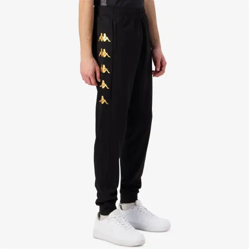 Hombre Kappa Negro Pantalon Deportivo Hombre Sport Trousers Kappa4football Gabetto