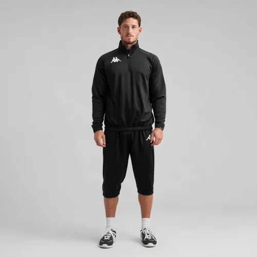 Kappa Negro modelo Conjunto Deportivo De Futbol Hombre Kappa4soccer Wranzon negros 2025080113381263744  