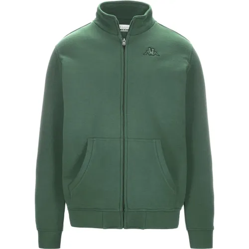 Hombre Kappa Verde Casaca Deportiva Hombre Logo Korpo Zentil
