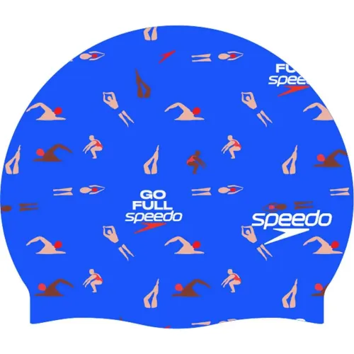 SPEEDO Gorro De Natacion Unisex Slogan Printed