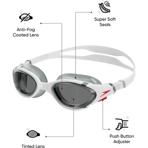 SPEEDO Lentes De Natacion Unisex Biofuse 2.0