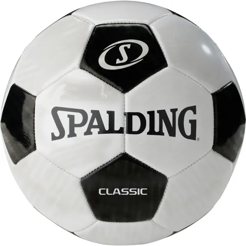 SPALDING Negro modelo Pelota De Futbol Unisex Classic Sz5 negros blancos 2025080513201735559  