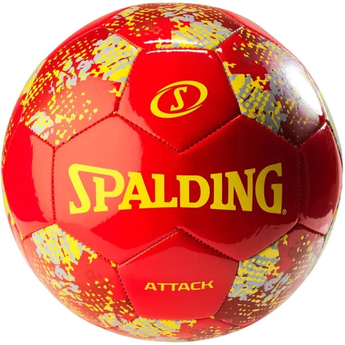 SPALDING Rojo modelo Pelota De Futbol Unisex Attack Sz5 rojos rojas roja amarillos 2025080513201735574  