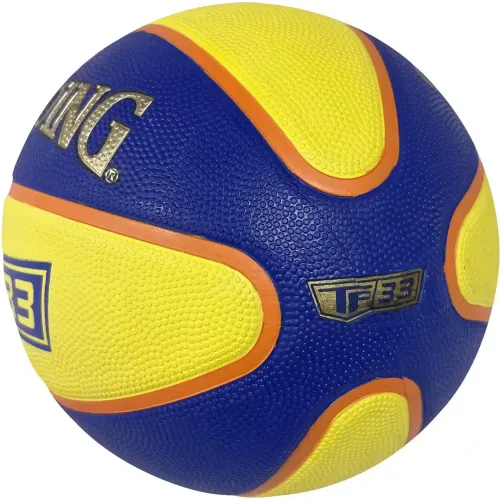 SPALDING Pelota De Basquet Unisex Tf-33 Gold Yell/Blue Sz6