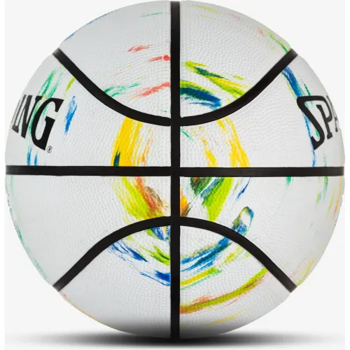 SPALDING Pelota De Basquet Unisex Marble Series Rainbow Sz6