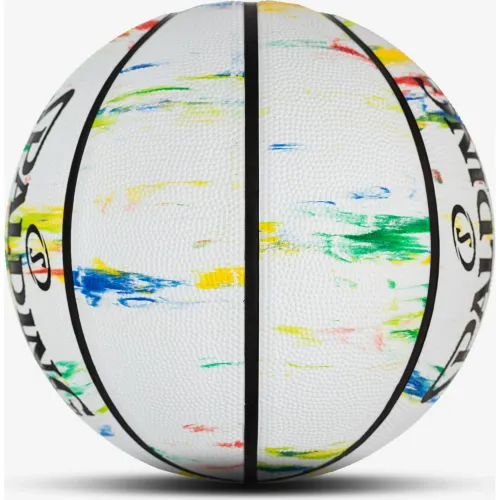 SPALDING Pelota De Basquet Unisex Marble Series Rainbow Sz6
