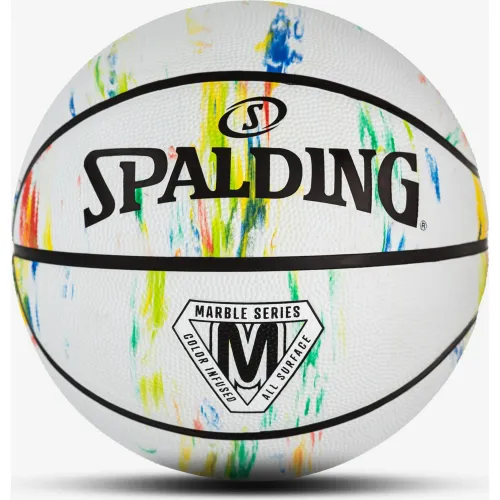 SPALDING  modelo Pelota De Basquet Unisex Marble Series Rainbow Sz6 2025080513201735619  