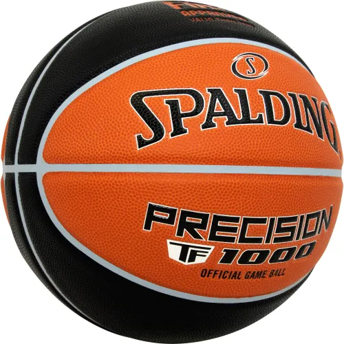SPALDING Pelota De Basquet Unisex Tf-1000 Precision Sz7 Fiba Bicolor