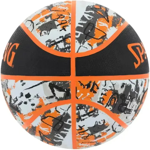 SPALDING Pelota De Basquet Unisex Graffiti Orange Sz7