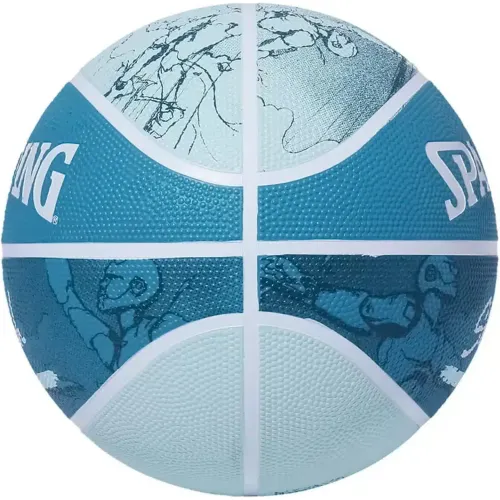 SPALDING Pelota De Basquet Unisex Sketch Crack Blue Sz7