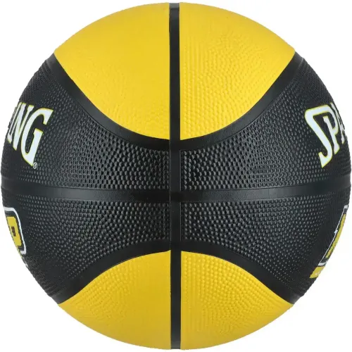 SPALDING Pelota De Basquet Unisex Mvp Rubber Black/Yellow Sz7