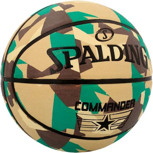 SPALDING Pelota De Basquet Unisex Commander Poly Sz7