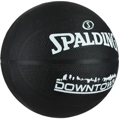 SPALDING Pelota De Basquet Unisex Downtown Black Sz7