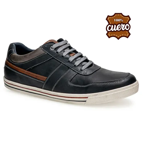 Hanover Azul de Hombre modelo Zapatilla Casual Hombre Everest azules marrones hombre 2025080515271300639 FORRO RES TR