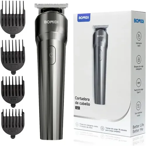 BOMIDI Cortadora De Cabello 3 En 1 Bomidi Recargable L2