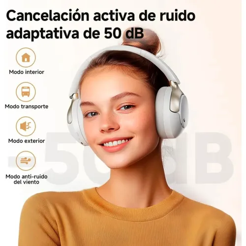 QCY Audífonos Inalámbricos Qcy H3 Pro Bt 5.4 Cancelación De Ruido  50db