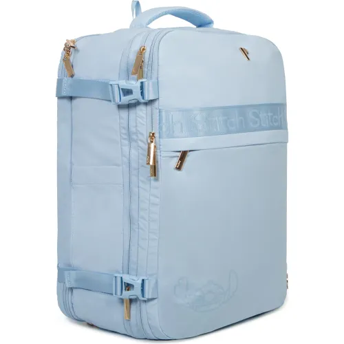 PORTA Mochila Viajera Viso Stitch Light Blue