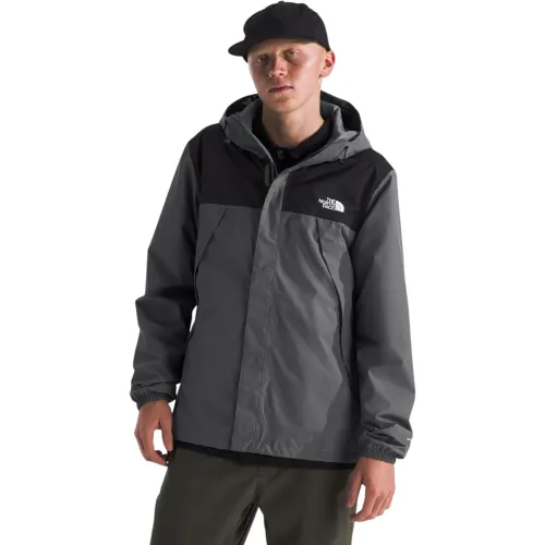 Hombre The North Face Gris Casaca Outdoor Impermeable Hombre M Antora Jacket