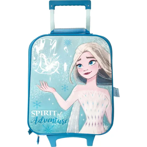 Frozen Set Mochila Con Ruedas + Lonchera + Cartuchera Frozen Mod2