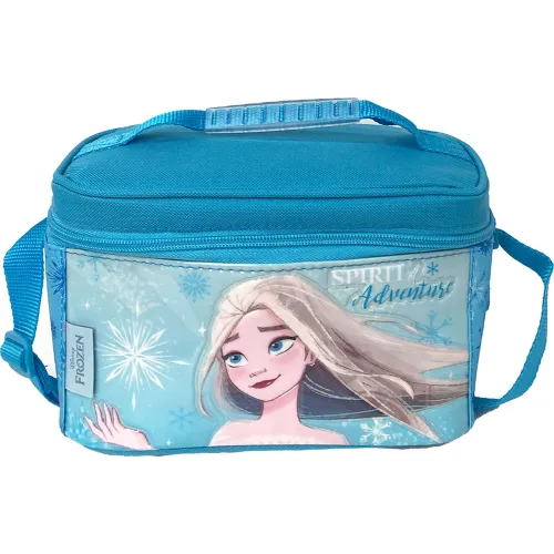 Frozen Set Mochila Con Ruedas + Lonchera + Cartuchera Frozen Mod2