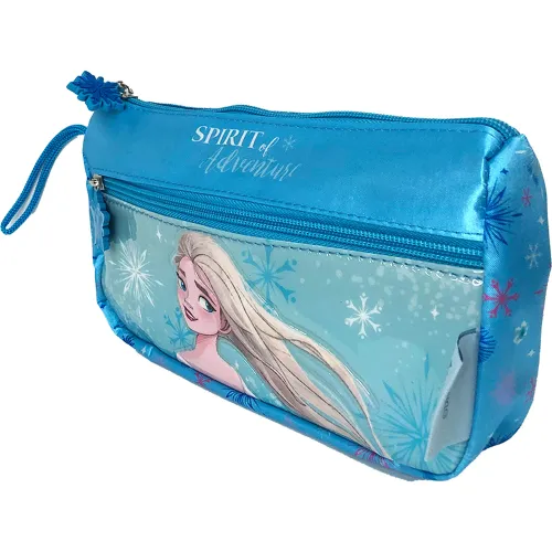 Frozen Set Mochila Con Ruedas + Lonchera + Cartuchera Frozen Mod2