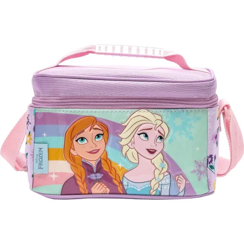 Frozen Set Mochila Con Ruedas + Lonchera + Cartuchera Frozen Mod1