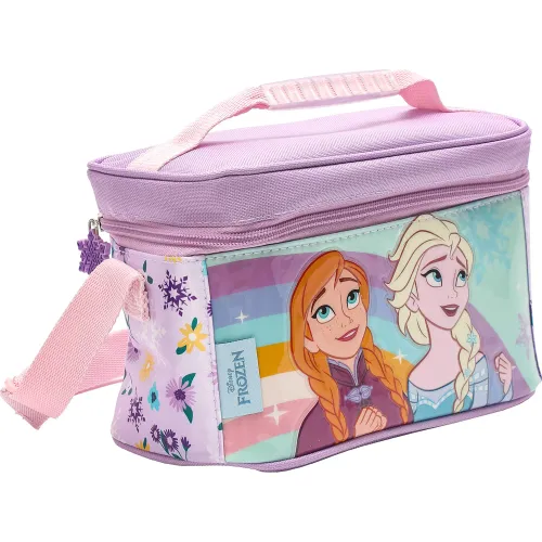 Frozen Set Mochila Con Ruedas + Lonchera + Cartuchera Frozen Mod1