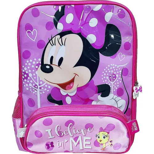 Minnie Set Mochila + Lonchera + Cartuchera Minnie