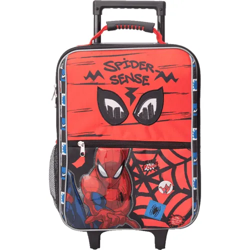 Spiderman Rojo de Niña / Niño modelo Mochila Con Ruedas Spiderman Colección C Bts25 rojos rojas roja negros negra negras niña 2025080722301120447  