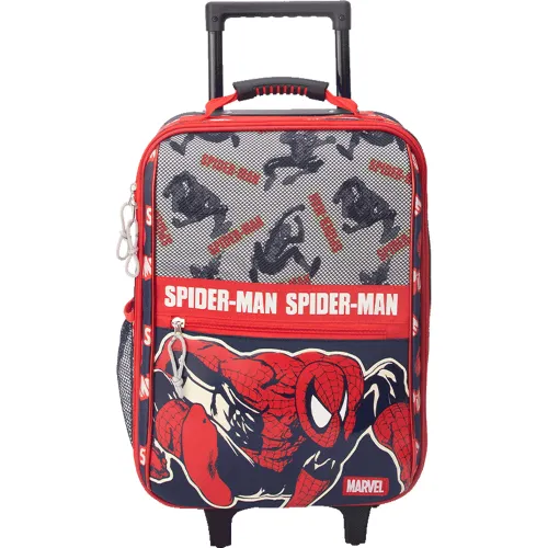 Spiderman Rojo de Niña / Niño modelo Mochila Con Ruedas Spiderman Colección B Bts25 rojos rojas roja azules niña 2025080722301120450  