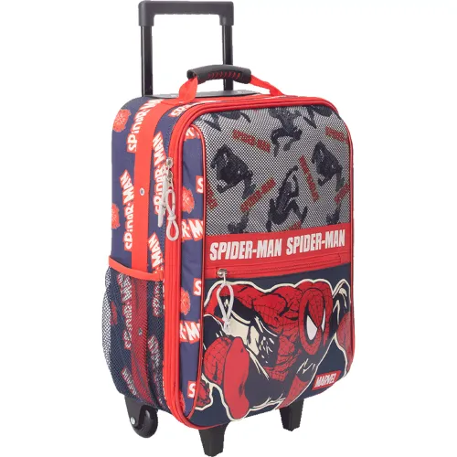 Spiderman Mochila Con Ruedas Spiderman Colección B Bts25