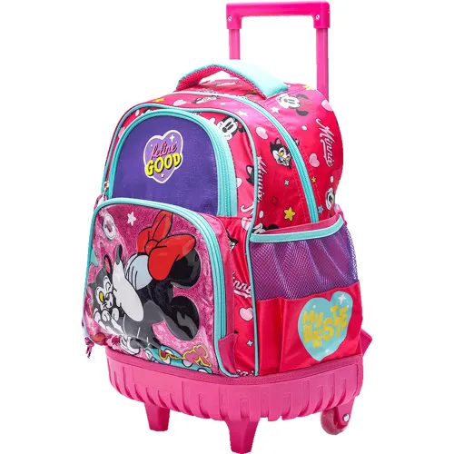 Minnie Mochila Con Ruedas Minnie Colección H Bts25