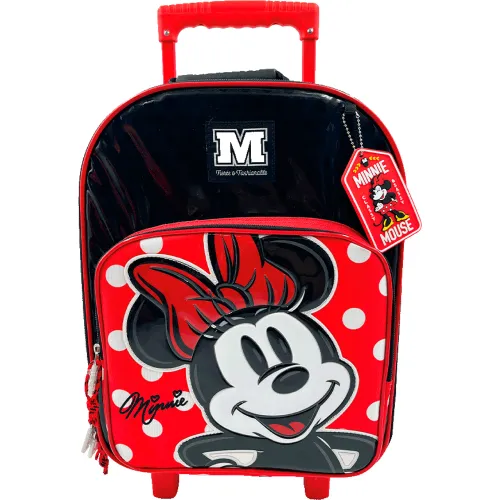 Minnie Rojo de Niña / Niño modelo Mochila Con Ruedas Minnie Colección B Bts25 rojos rojas roja negros negra negras niña 2025080722301120474  