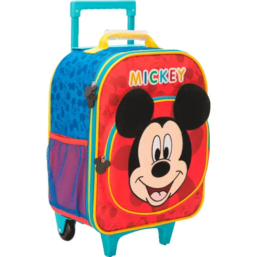 Mickey Mochila Con Ruedas Mickey Nido Colección J Bts25