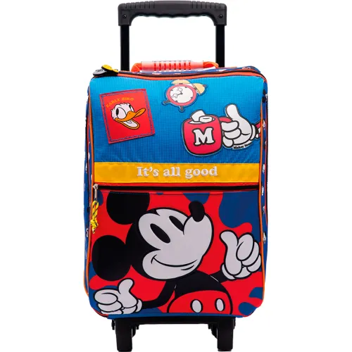 Mickey Rojo de Niña / Niño modelo Mochila Con Ruedas Mickey Colección B Bts25 rojos rojas roja azules niña 2025080722301120486  
