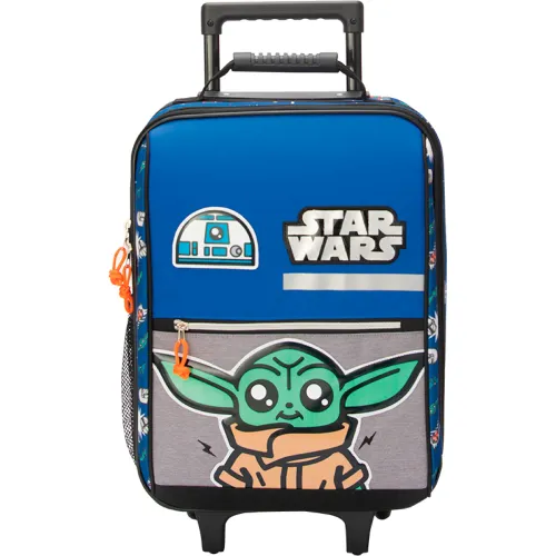 Star Wars Plateado de Niña / Niño modelo Mochila Con Ruedas Mandalorian Colección B Bts25 plateados azules niña 2025080722301120495  