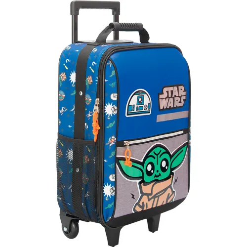 Star Wars Mochila Con Ruedas Mandalorian Colección B Bts25