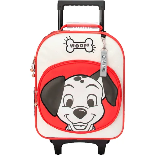 101 DALMATAS Rojo de Niña / Niño modelo Mochila Con Ruedas 101 Dalmatas Nido Colección A Bts25 rojos rojas roja negros negra negras niña 2025080722301120543  