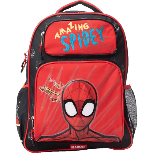 Spiderman Rojo de Niña / Niño modelo Mochila Spiderman Colección F Bts25 rojos rojas roja negros negra negras niña 2025080722301120588  