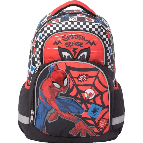 Spiderman Rojo de Niña / Niño modelo Mochila Spiderman Colección C Bts25 rojos rojas roja negros negra negras niña 2025080722301120591  