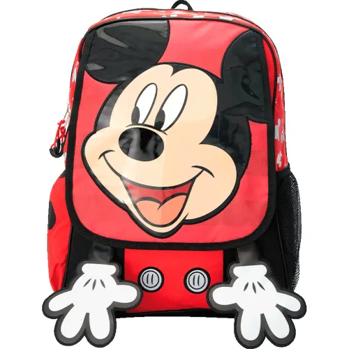 Mickey Rojo de Niña / Niño modelo Mochila  Mickey Colección E Bts25 rojos rojas roja negros negra negras niña 2025080722301120618  