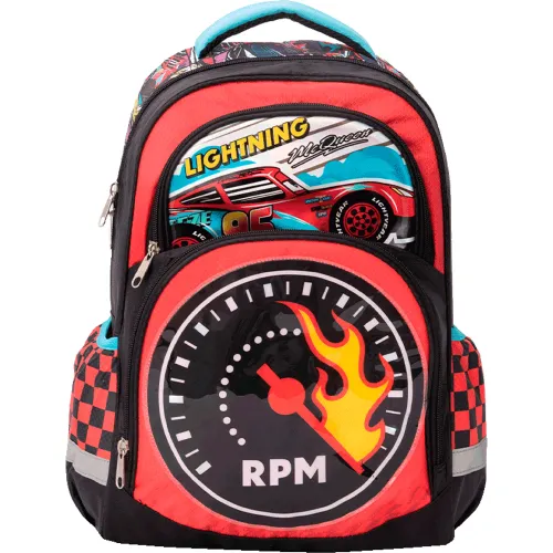 Cars Rojo de Niña / Niño modelo Mochila  Cars Colección B Bts25 rojos rojas roja negros negra negras niña 2025080722301120648  
